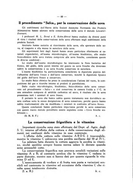 L'industria italiana del freddo periodico mensile, scientifico, tecnico, economico, sindacale