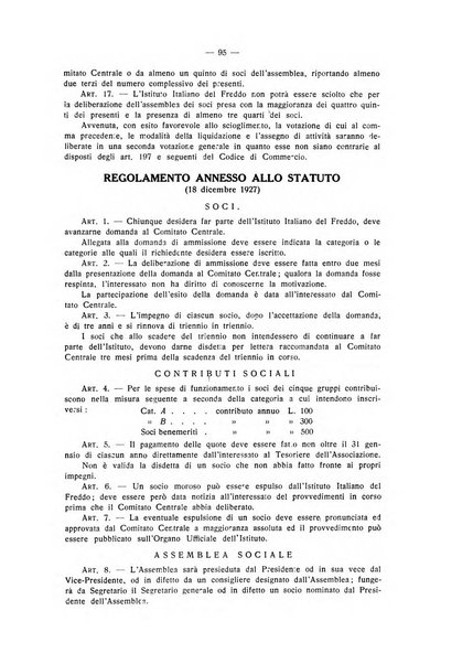 L'industria italiana del freddo periodico mensile, scientifico, tecnico, economico, sindacale