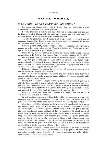 L'industria italiana del freddo periodico mensile, scientifico, tecnico, economico, sindacale