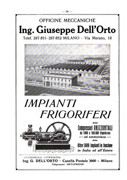 L'industria italiana del freddo periodico mensile, scientifico, tecnico, economico, sindacale