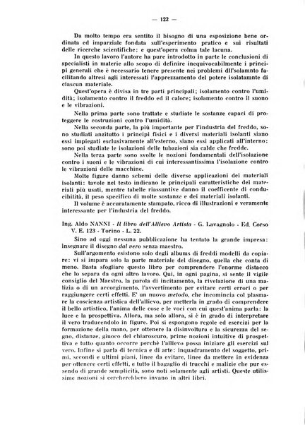 L'industria italiana del freddo periodico mensile, scientifico, tecnico, economico, sindacale