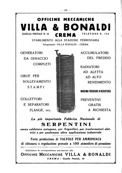 L'industria italiana del freddo periodico mensile, scientifico, tecnico, economico, sindacale