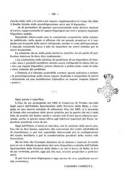 L'industria italiana del freddo periodico mensile, scientifico, tecnico, economico, sindacale