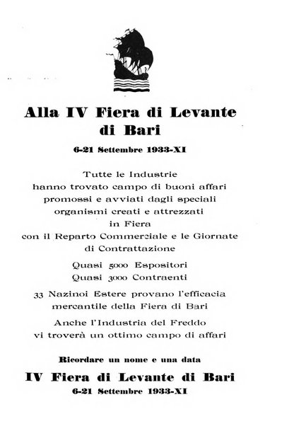 L'industria italiana del freddo periodico mensile, scientifico, tecnico, economico, sindacale