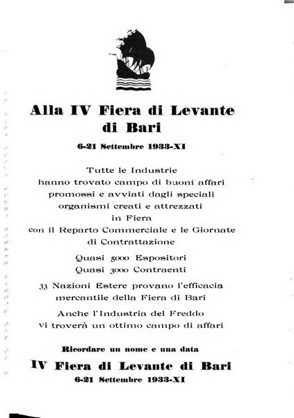 L'industria italiana del freddo periodico mensile, scientifico, tecnico, economico, sindacale