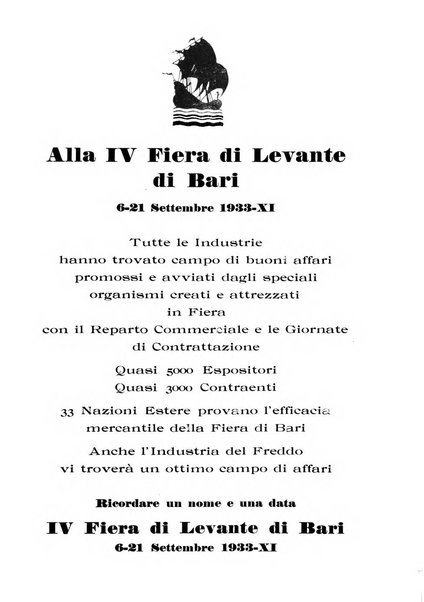 L'industria italiana del freddo periodico mensile, scientifico, tecnico, economico, sindacale