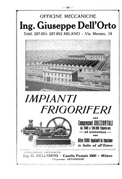 L'industria italiana del freddo periodico mensile, scientifico, tecnico, economico, sindacale