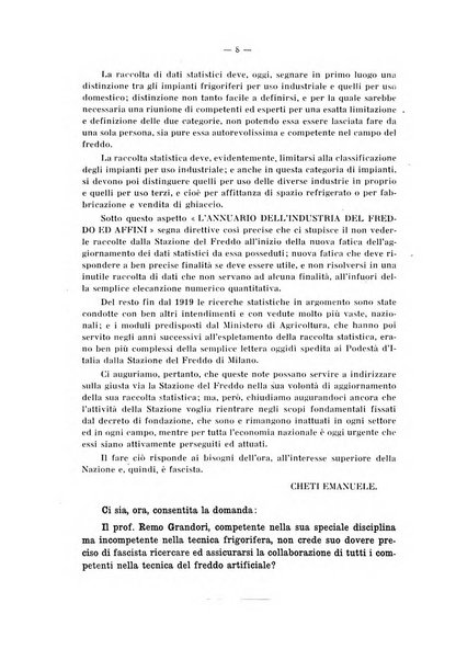 L'industria italiana del freddo periodico mensile, scientifico, tecnico, economico, sindacale