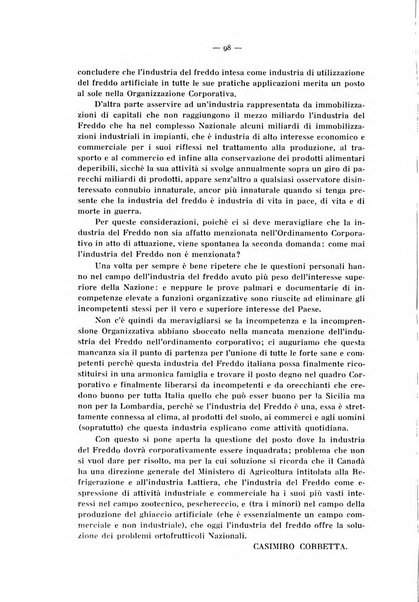 L'industria italiana del freddo periodico mensile, scientifico, tecnico, economico, sindacale