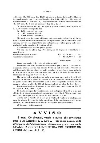 L'industria italiana del freddo periodico mensile, scientifico, tecnico, economico, sindacale