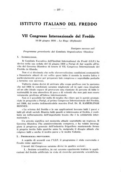 L'industria italiana del freddo periodico mensile, scientifico, tecnico, economico, sindacale