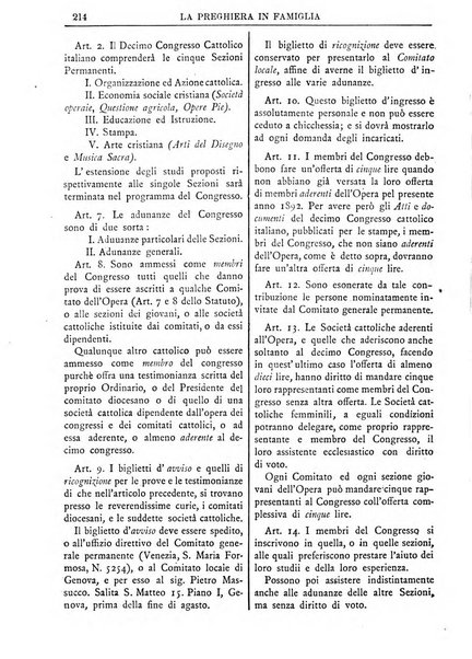 La preghiera in famiglia ossia la famiglia santificata