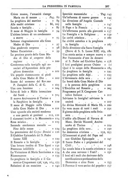 La preghiera in famiglia ossia la famiglia santificata