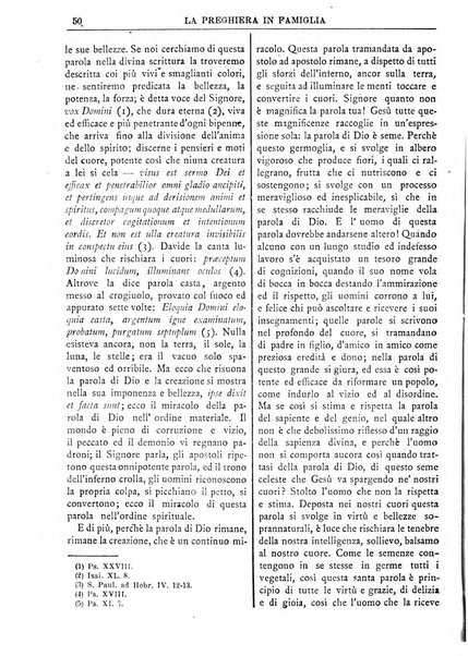 La preghiera in famiglia ossia la famiglia santificata