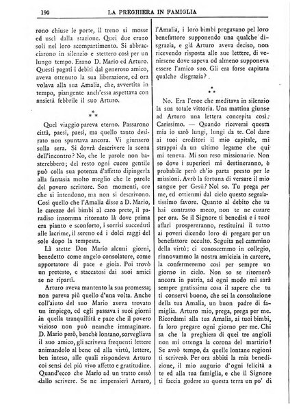 La preghiera in famiglia ossia la famiglia santificata