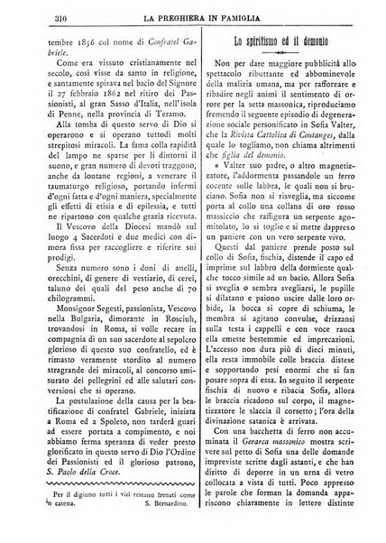 La preghiera in famiglia ossia la famiglia santificata