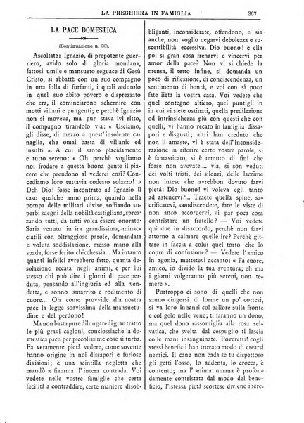 La preghiera in famiglia ossia la famiglia santificata