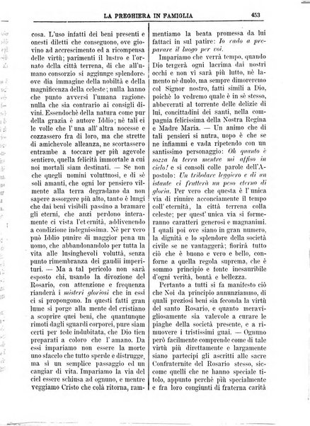 La preghiera in famiglia ossia la famiglia santificata