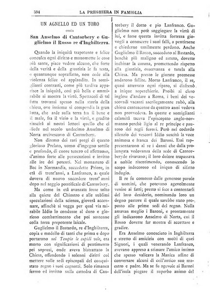 La preghiera in famiglia ossia la famiglia santificata