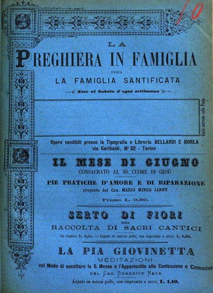 La preghiera in famiglia ossia la famiglia santificata