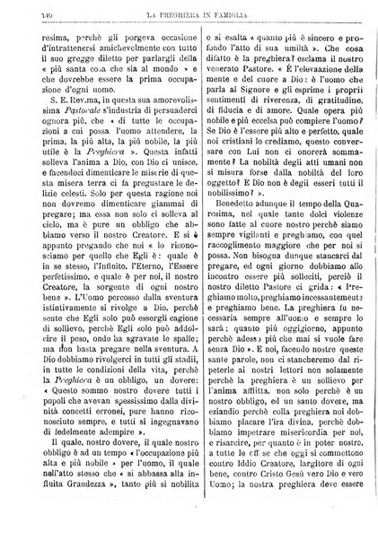 La preghiera in famiglia ossia la famiglia santificata