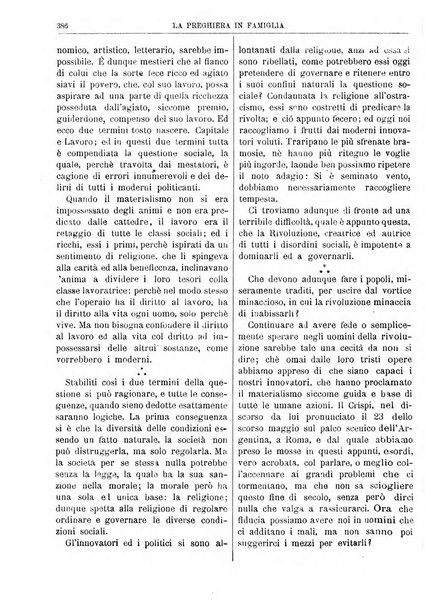 La preghiera in famiglia ossia la famiglia santificata