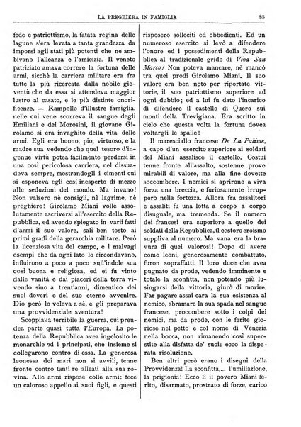 La preghiera in famiglia ossia la famiglia santificata