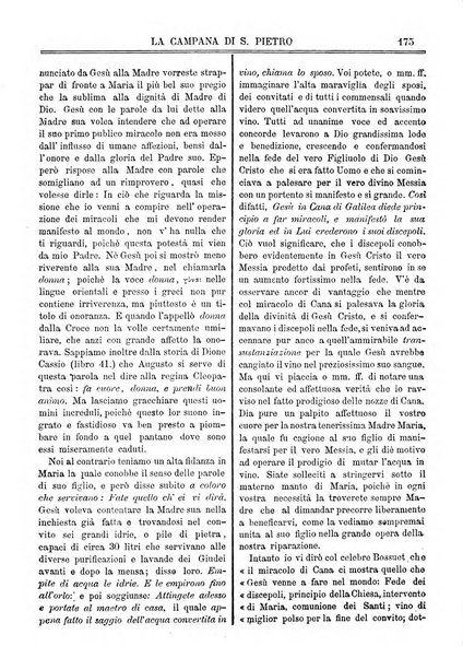 La campana di S. Pietro bollettino religioso settimanale