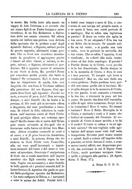 La campana di S. Pietro bollettino religioso settimanale