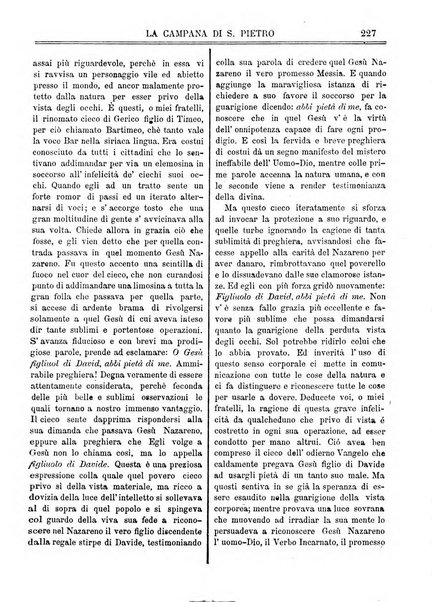 La campana di S. Pietro bollettino religioso settimanale