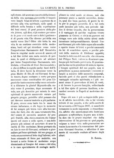 La campana di S. Pietro bollettino religioso settimanale