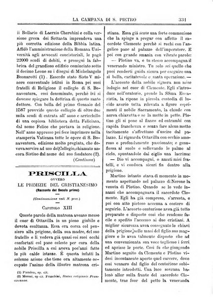 La campana di S. Pietro bollettino religioso settimanale