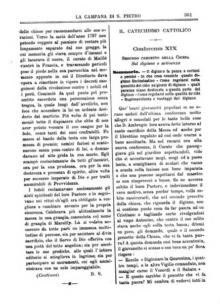 La campana di S. Pietro bollettino religioso settimanale