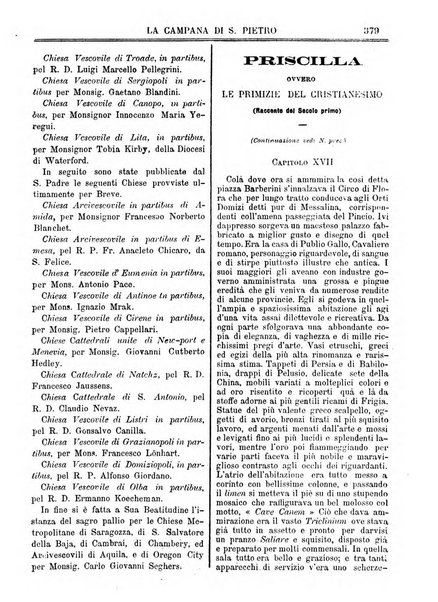 La campana di S. Pietro bollettino religioso settimanale