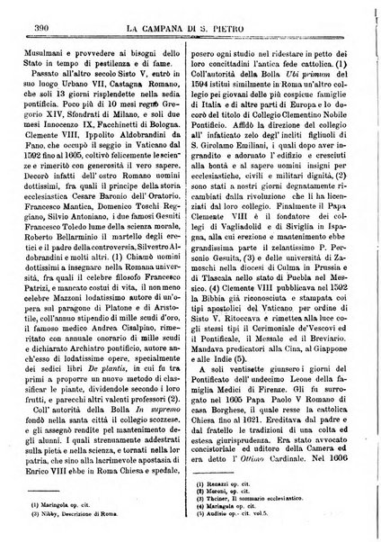 La campana di S. Pietro bollettino religioso settimanale