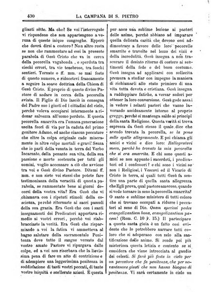 La campana di S. Pietro bollettino religioso settimanale