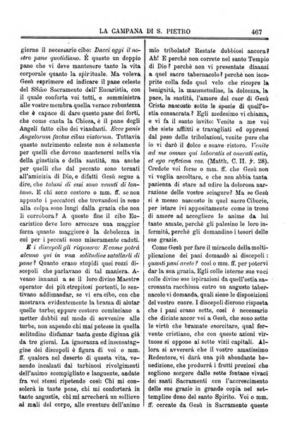 La campana di S. Pietro bollettino religioso settimanale