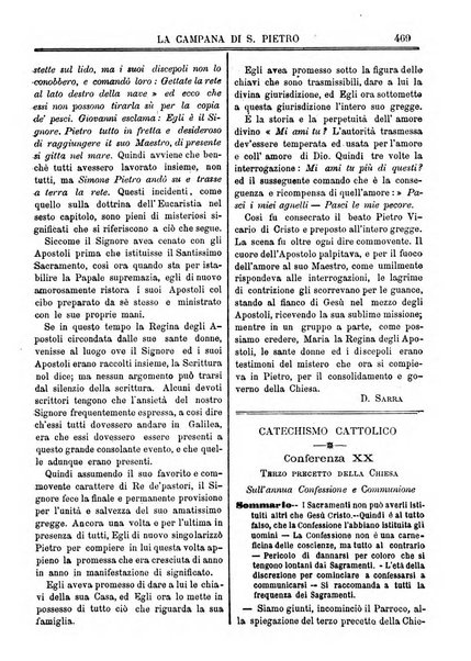 La campana di S. Pietro bollettino religioso settimanale