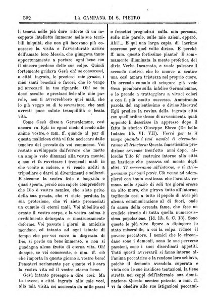 La campana di S. Pietro bollettino religioso settimanale