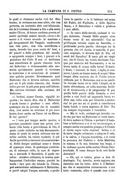 La campana di S. Pietro bollettino religioso settimanale