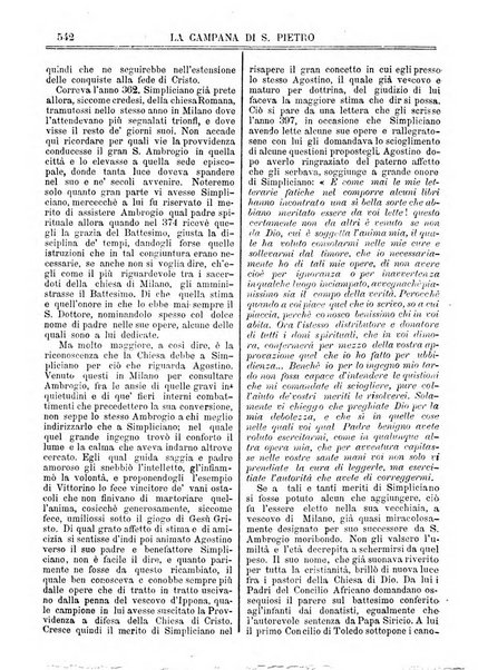 La campana di S. Pietro bollettino religioso settimanale