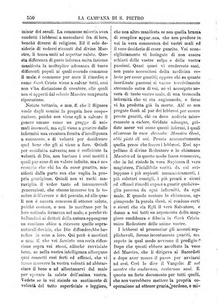 La campana di S. Pietro bollettino religioso settimanale