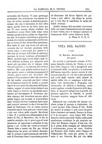 La campana di S. Pietro bollettino religioso settimanale