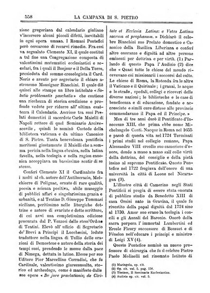 La campana di S. Pietro bollettino religioso settimanale