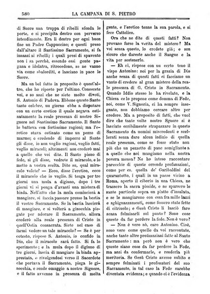 La campana di S. Pietro bollettino religioso settimanale