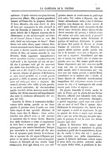 La campana di S. Pietro bollettino religioso settimanale