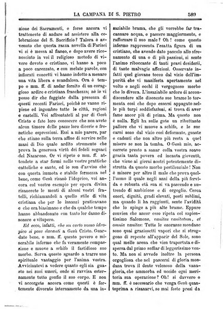 La campana di S. Pietro bollettino religioso settimanale