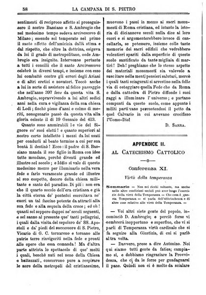 La campana di S. Pietro bollettino religioso settimanale