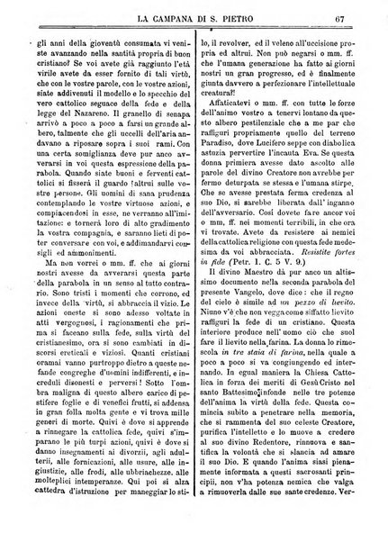 La campana di S. Pietro bollettino religioso settimanale