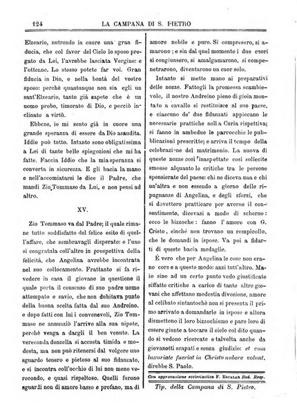 La campana di S. Pietro bollettino religioso settimanale